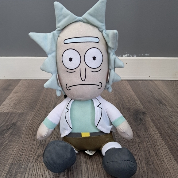 Toy Factory Other - Rick 10” Plush From Rick and Morty Official License Toy Factory 2019 Adult Swim